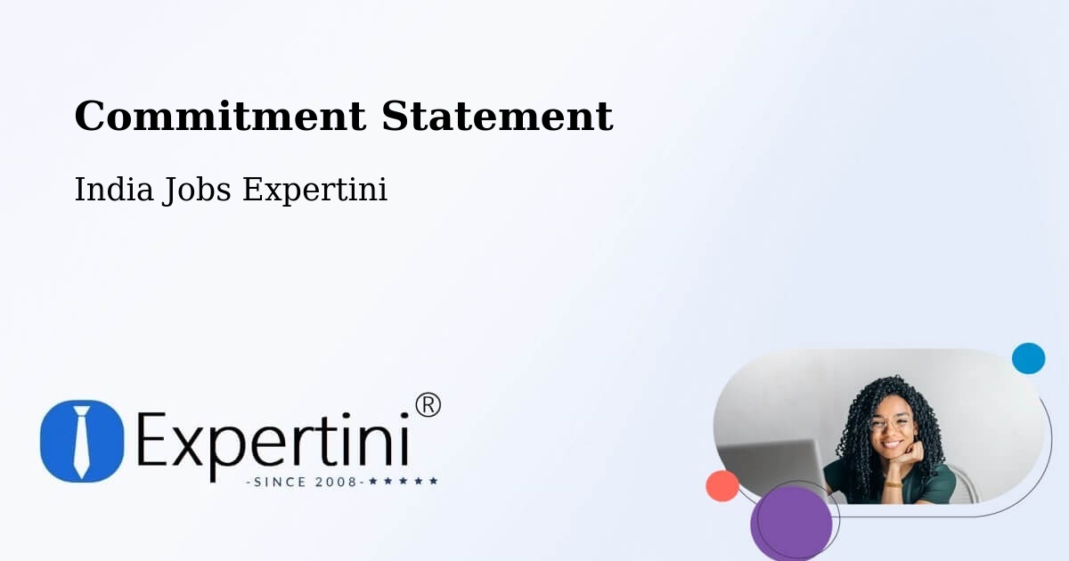Commitment Statement - India Jobs Expertini